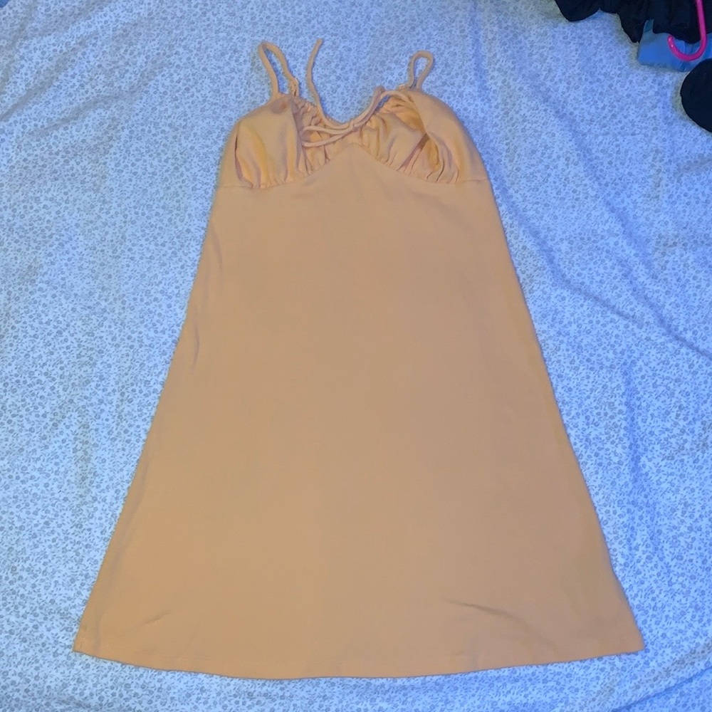 Orange Summer Teens/Kids Dress